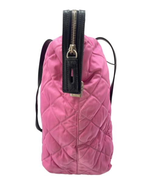 PRADA（プラダ）PRADA (プラダ) トートバッグ ピンク×ブラックの古着・服飾アイテム