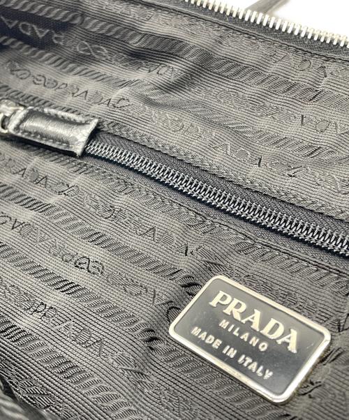 PRADA（プラダ）PRADA (プラダ) トートバッグ ピンク×ブラックの古着・服飾アイテム