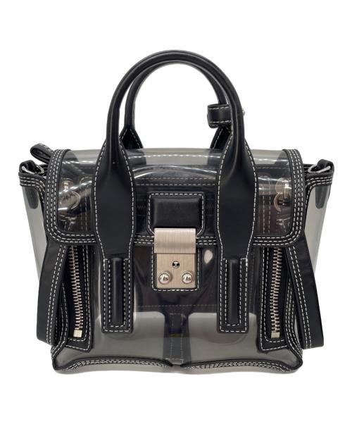 3.1 phillip lim（スリーワンフィリップリム）3.1 phillip lim (スリーワンフィリップリム) ショルダーバッグ クリア×ブラックの古着・服飾アイテム
