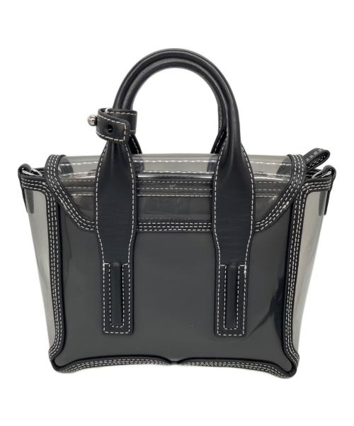 3.1 phillip lim（スリーワンフィリップリム）3.1 phillip lim (スリーワンフィリップリム) ショルダーバッグ クリア×ブラックの古着・服飾アイテム