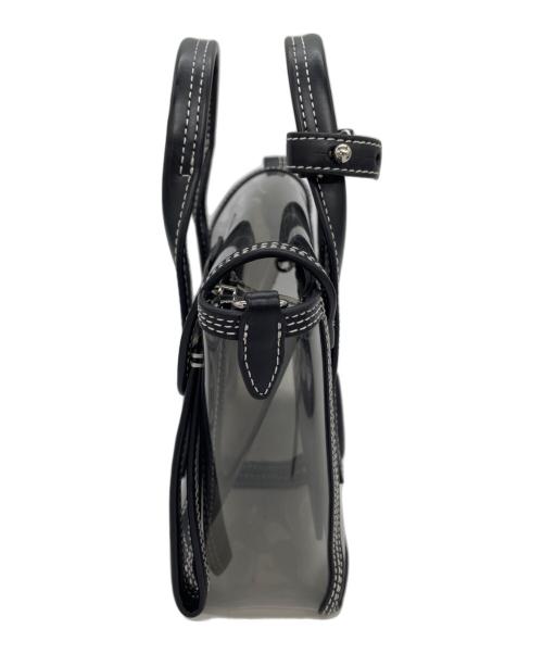 3.1 phillip lim（スリーワンフィリップリム）3.1 phillip lim (スリーワンフィリップリム) ショルダーバッグ クリア×ブラックの古着・服飾アイテム