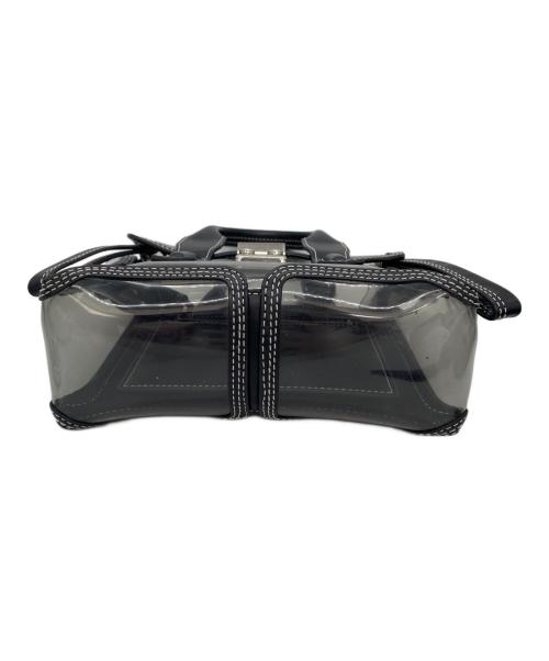 3.1 phillip lim（スリーワンフィリップリム）3.1 phillip lim (スリーワンフィリップリム) ショルダーバッグ クリア×ブラックの古着・服飾アイテム
