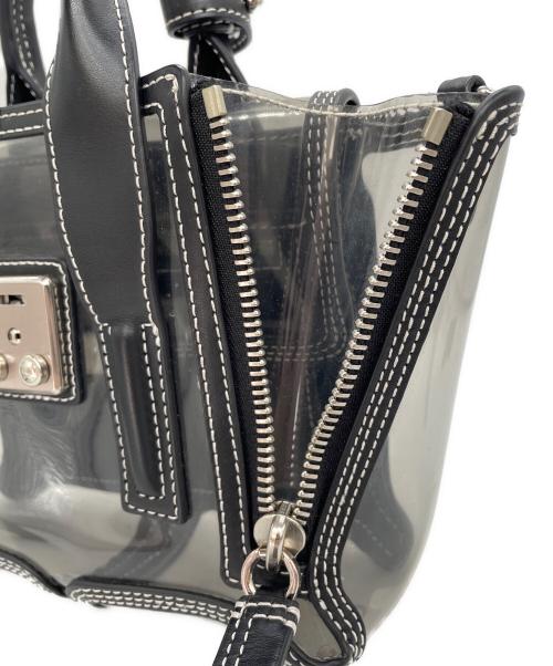 3.1 phillip lim（スリーワンフィリップリム）3.1 phillip lim (スリーワンフィリップリム) ショルダーバッグ クリア×ブラックの古着・服飾アイテム
