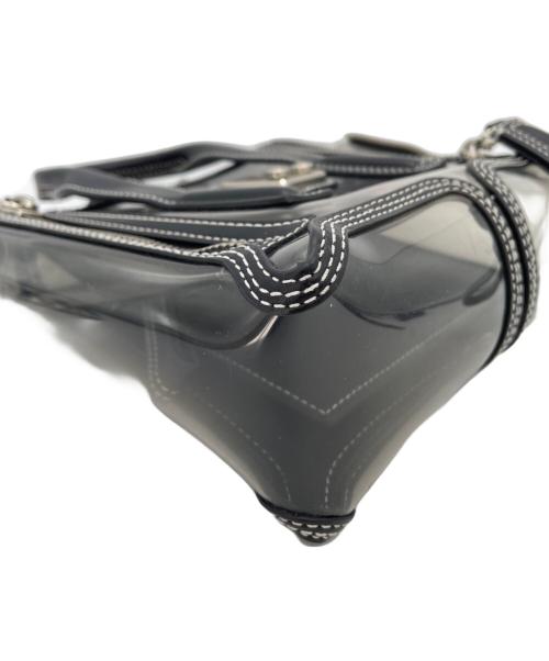 3.1 phillip lim（スリーワンフィリップリム）3.1 phillip lim (スリーワンフィリップリム) ショルダーバッグ クリア×ブラックの古着・服飾アイテム
