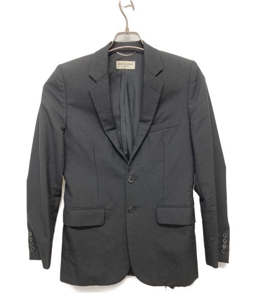 Saint Laurent Paris（サンローランパリ）Saint Laurent Paris (サンローランパリ) テーラードジャケット ブラック サイズ:Sの古着・服飾アイテム
