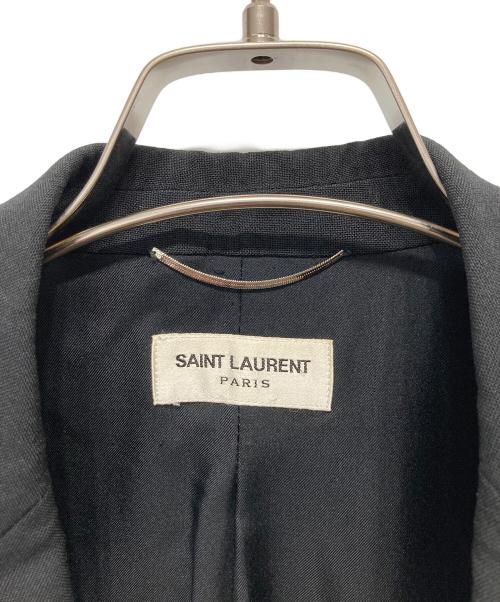 Saint Laurent Paris（サンローランパリ）Saint Laurent Paris (サンローランパリ) テーラードジャケット ブラック サイズ:Sの古着・服飾アイテム