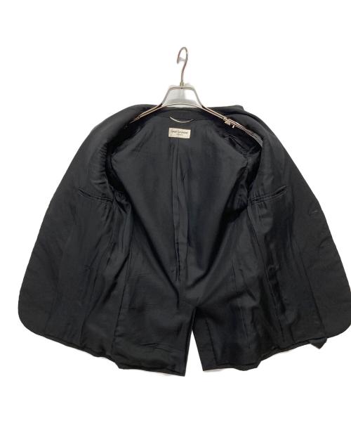 Saint Laurent Paris（サンローランパリ）Saint Laurent Paris (サンローランパリ) テーラードジャケット ブラック サイズ:Sの古着・服飾アイテム