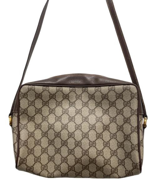 GUCCI（グッチ）GUCCI (グッチ) ショルダーバッグ ブラウン×ベージュの古着・服飾アイテム