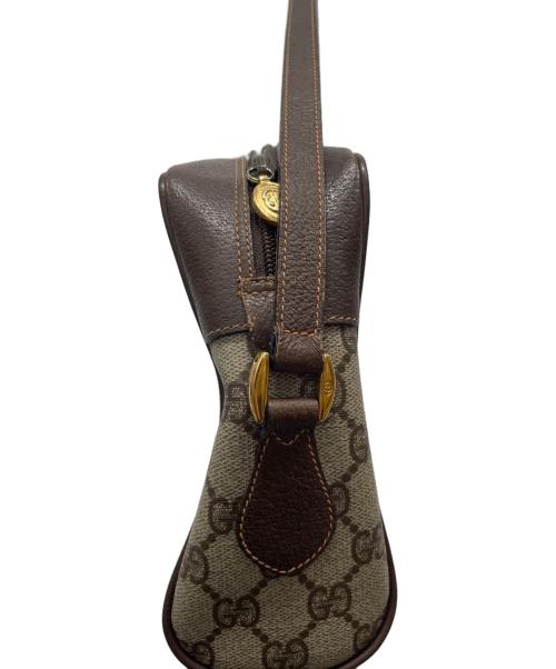 GUCCI（グッチ）GUCCI (グッチ) ショルダーバッグ ブラウン×ベージュの古着・服飾アイテム