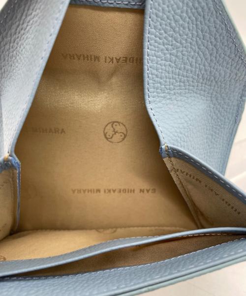 SAN HIDEAKI MIHARA（サンヒデアキミハラ）SAN HIDEAKI MIHARA (サンヒデアキミハラ) SHOGO SEKINE (ショウゴ セキネ) 3つ折り財布 マルチカラーの古着・服飾アイテム