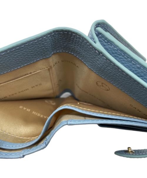 SAN HIDEAKI MIHARA（サンヒデアキミハラ）SAN HIDEAKI MIHARA (サンヒデアキミハラ) SHOGO SEKINE (ショウゴ セキネ) 3つ折り財布 マルチカラーの古着・服飾アイテム