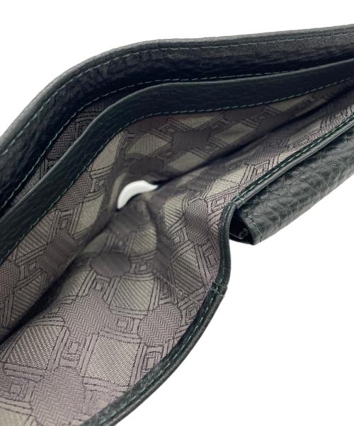 ETiAM（エティアム）ETiAM (エティアム) 2つ折り財布 ブラックの古着・服飾アイテム