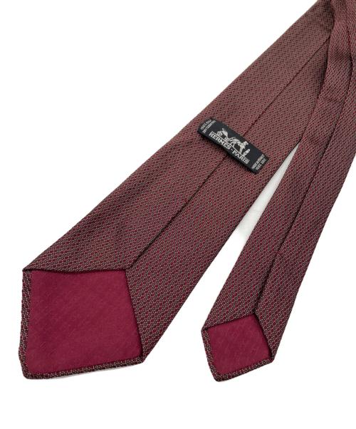 HERMES（エルメス）HERMES (エルメス) ネクタイ レッド サイズ:-の古着・服飾アイテム