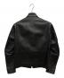 nano・universe (ナノ・ユニバース) レザージャケット ブラック サイズ:Ｍ：8000円