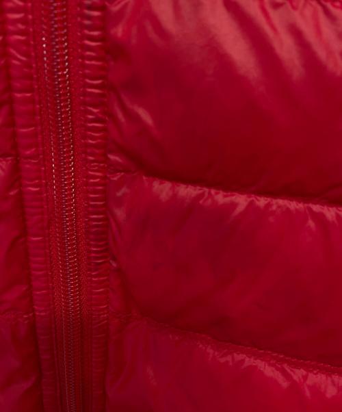 EA7（イーエーセブン）EA7 (イーエーセブン) ダウンジャケット レッド サイズ:Lの古着・服飾アイテム