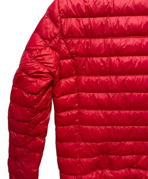 EA7（イーエーセブン）EA7 (イーエーセブン) ダウンジャケット レッド サイズ:Lの古着・服飾アイテム