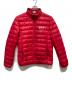 EA7（イーエーセブン）の古着「ダウンジャケット」｜レッド