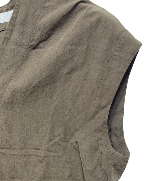 BALLSEY（ボールジィ）BALLSEY (ボールジィ) ノースリーブワンピース ブラウン サイズ:34の古着・服飾アイテム