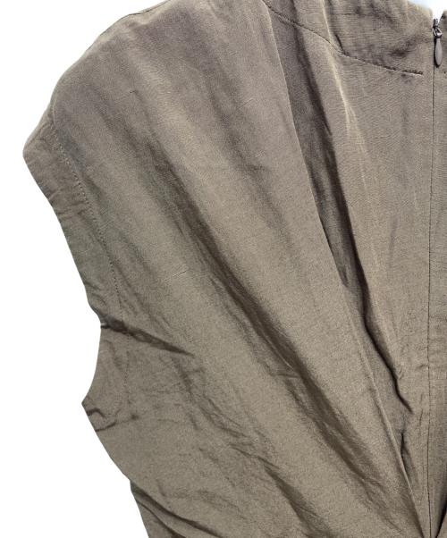 BALLSEY（ボールジィ）BALLSEY (ボールジィ) ノースリーブワンピース ブラウン サイズ:34の古着・服飾アイテム