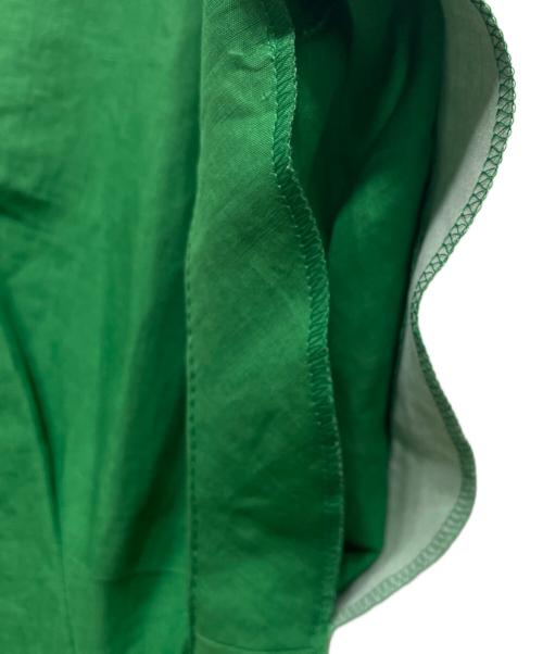 BALLSEY（ボールジィ）BALLSEY (ボールジィ) リネンワンピース グリーン サイズ:34の古着・服飾アイテム