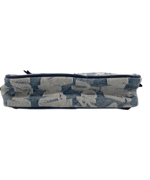 SUPREME（シュプリーム）SUPREME (シュプリーム) Fat Tip Jacquard Denim Waist Bag インディゴの古着・服飾アイテム