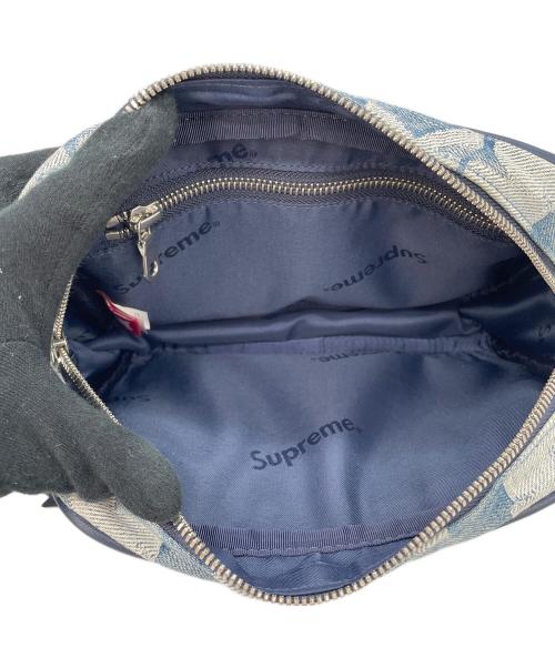 SUPREME（シュプリーム）SUPREME (シュプリーム) Fat Tip Jacquard Denim Waist Bag インディゴの古着・服飾アイテム