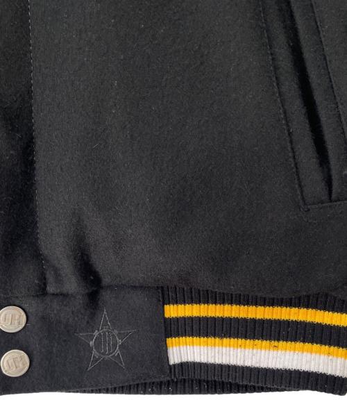 NBA（エヌビーエー）NBA (エヌビーエー) リバーシブルスタジャン ブラック サイズ:Ｓの古着・服飾アイテム