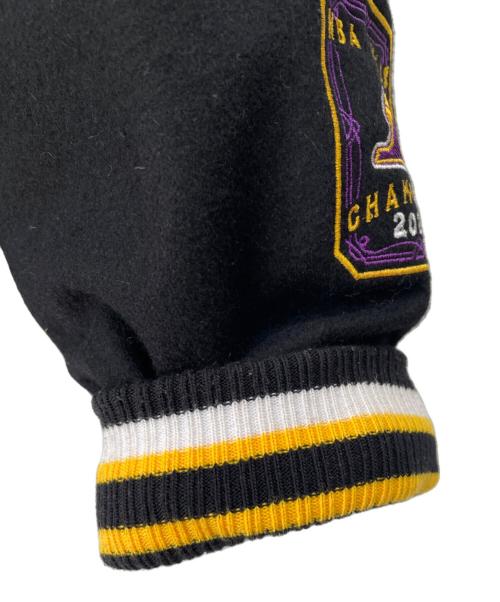 NBA（エヌビーエー）NBA (エヌビーエー) リバーシブルスタジャン ブラック サイズ:Ｓの古着・服飾アイテム