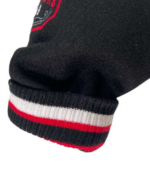 NBA（エヌビーエー）NBA (エヌビーエー) リバーシブルスタジャン ブラック サイズ:Ｍの古着・服飾アイテム