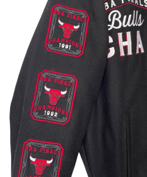 NBA（エヌビーエー）NBA (エヌビーエー) リバーシブルスタジャン ブラック サイズ:Ｍの古着・服飾アイテム