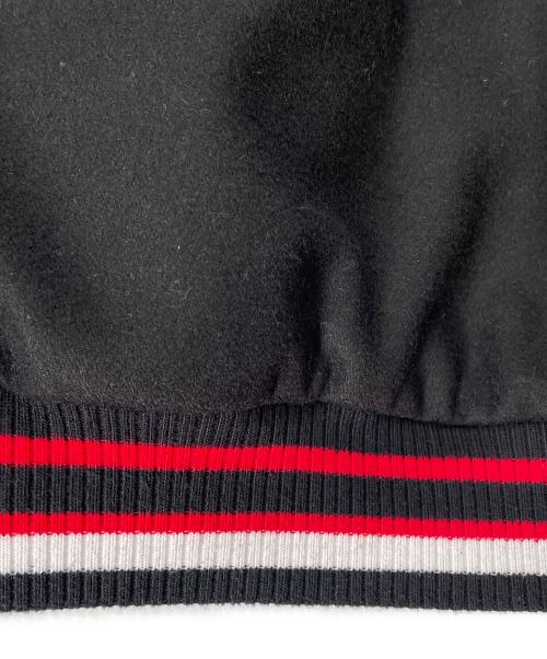 NBA（エヌビーエー）NBA (エヌビーエー) リバーシブルスタジャン ブラック サイズ:Ｍの古着・服飾アイテム