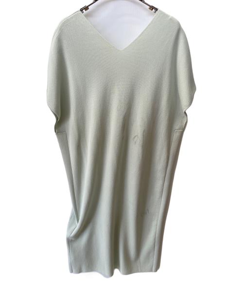 ebure（エブール）ebure (エブール) 半袖ワンピース 黄緑 サイズ:FREEの古着・服飾アイテム