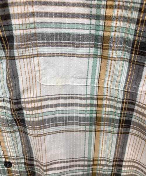 Patagonia（パタゴニア）Patagonia (パタゴニア) 半袖シャツ ホワイト×グリーン サイズ:XXLの古着・服飾アイテム