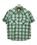 Patagoniaパタゴニア）の古着「半袖シャツ」｜グリーン