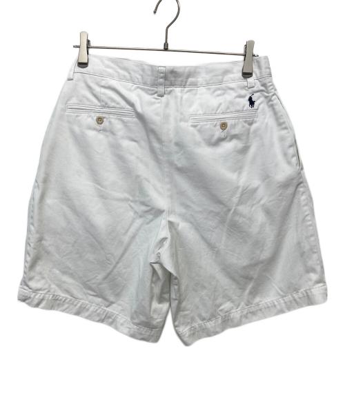 POLO RALPH LAUREN（ポロ・ラルフローレン）POLO RALPH LAUREN (ポロ・ラルフローレン) ハーフパンツ ホワイト サイズ:Mの古着・服飾アイテム
