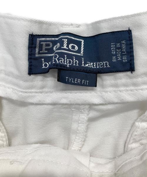 POLO RALPH LAUREN（ポロ・ラルフローレン）POLO RALPH LAUREN (ポロ・ラルフローレン) ハーフパンツ ホワイト サイズ:Mの古着・服飾アイテム