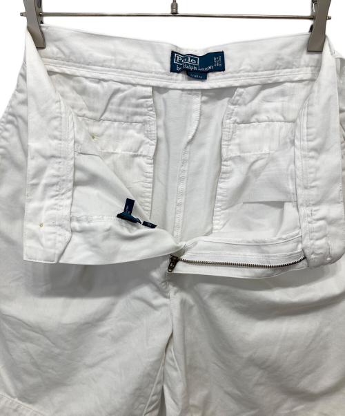 POLO RALPH LAUREN（ポロ・ラルフローレン）POLO RALPH LAUREN (ポロ・ラルフローレン) ハーフパンツ ホワイト サイズ:Mの古着・服飾アイテム