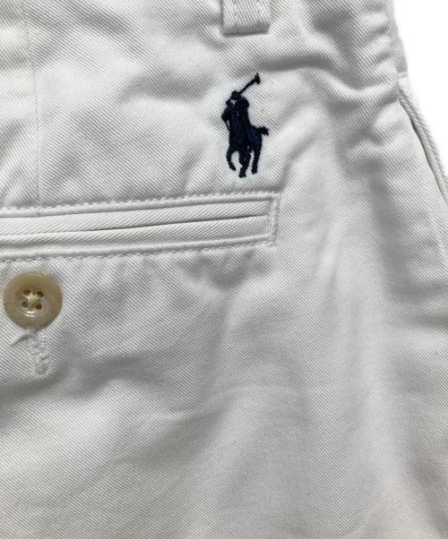 POLO RALPH LAUREN（ポロ・ラルフローレン）POLO RALPH LAUREN (ポロ・ラルフローレン) ハーフパンツ ホワイト サイズ:Mの古着・服飾アイテム