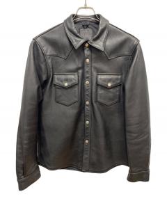 中古・古着通販】Schott (ショット) ライダースジャケット ブラウン