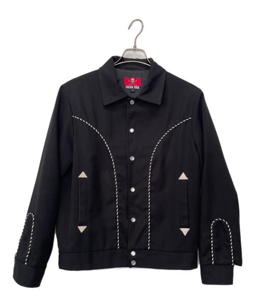 CREAM SODA（クリームソーダ）CREAM SODA (クリームソーダ) ウエスタンジャケット ブラック サイズ:Ｍの古着・服飾アイテム