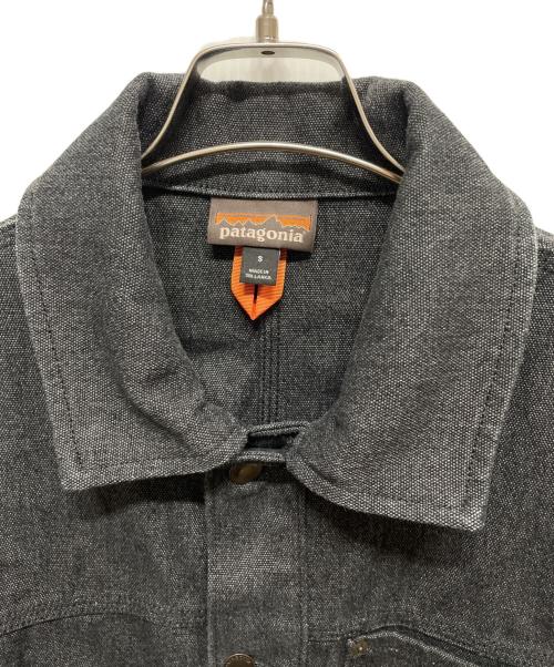 Patagonia（パタゴニア）Patagonia (パタゴニア) アイアンフォージヘンプキャンバスチョアコート ブラック サイズ:Sの古着・服飾アイテム
