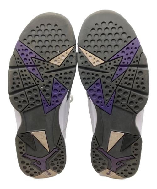 NIKE（ナイキ）NIKE (ナイキ) AIR JORDAN 7 RETRO ホワイト×グレー サイズ:27.5の古着・服飾アイテム