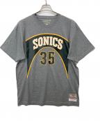 MITCHELL & NESSミッチェルアンドネス）の古着「半袖カットソー」｜ブラック