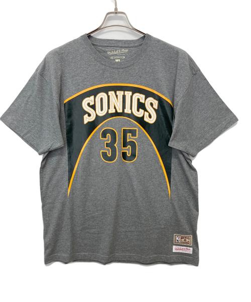 MITCHELL & NESS（ミッチェルアンドネス）MITCHELL & NESS (ミッチェルアンドネス) 半袖カットソー ブラック サイズ:XLの古着・服飾アイテム