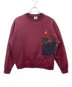 NIKE ACGナイキエーシージー）の古着「スウェット」｜レッド