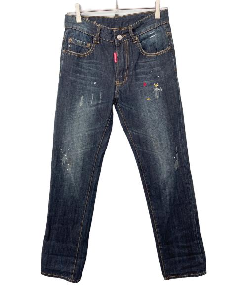DSQUARED2（ディースクエアード）DSQUARED2 (ディースクエアード) デニムパンツ インディゴ サイズ:W48の古着・服飾アイテム