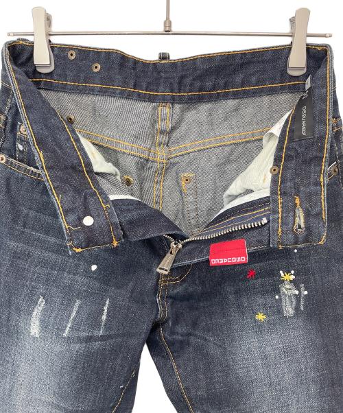 DSQUARED2（ディースクエアード）DSQUARED2 (ディースクエアード) デニムパンツ インディゴ サイズ:W48の古着・服飾アイテム