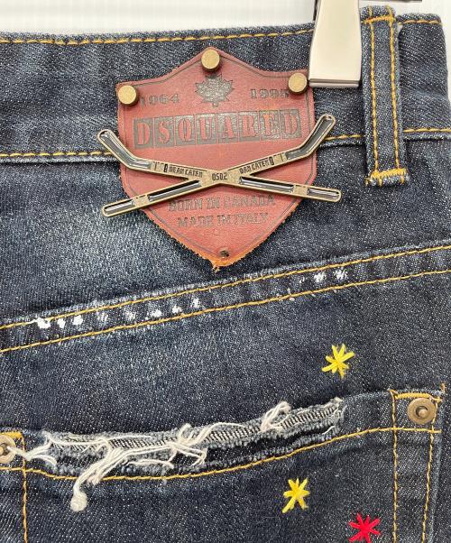 DSQUARED2（ディースクエアード）DSQUARED2 (ディースクエアード) デニムパンツ インディゴ サイズ:W48の古着・服飾アイテム