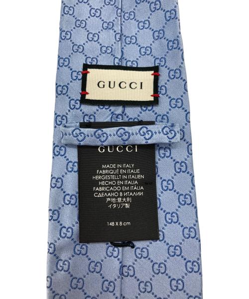GUCCI（グッチ）GUCCI (グッチ) ネクタイ スカイブルー サイズ:-の古着・服飾アイテム