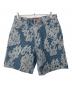 SUPREME（シュプリーム）の古着「Flames Jacquard Baggy Denim Short」｜インディゴ